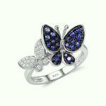 Bague Double Papillon - Vignette | Esprit Papillon