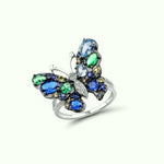 Bague Papillon Spinelle - Vignette | Esprit Papillon