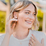 Topaz Butterfly Earrings - Vignette | Esprit Papillon