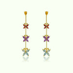 Boucles d'Oreilles Papillon Pierres - Vignette | Esprit Papillon