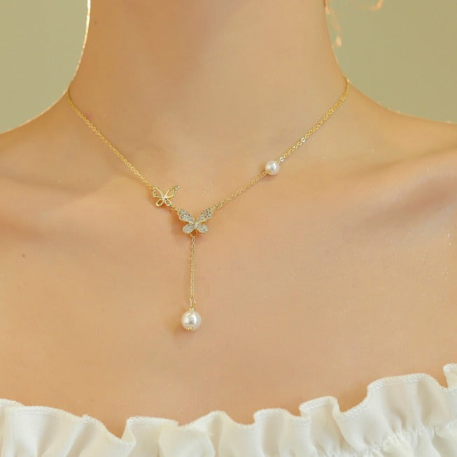 Collier-Papillon-Perle-de-culture