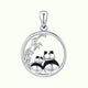 Pendentif-Panda-Argent