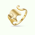 Bague Éléphant Dorée - Vignette | Esprit Papillon