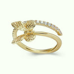 Bague Papillon Enroulée - Vignette | Esprit Papillon