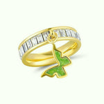 Bague Pendentif Papillon - Vignette | Esprit Papillon