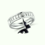 Bague Pendentif Papillon - Vignette | Esprit Papillon