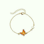 Bracelet Papillon avec Perle de Culture (Ajustable) - Vignette | Esprit Papillon
