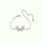 Bracelet Chaîne Papillon (Ajustable) - Vignette | Esprit Papillon