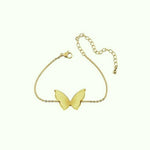 Bracelet Chaîne Papillon (Ajustable) - Vignette | Esprit Papillon