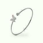 Bracelet Jonc Papillon (Ajustable) - Vignette | Esprit Papillon