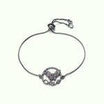Bracelet Papillon Love (Ajustable) - Vignette | Esprit Papillon