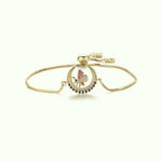 Bracelet Papillon Lune (Ajustable) - Vignette | Esprit Papillon