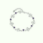 Bracelet Papillon Cristaux (Ajustable) - Vignette | Esprit Papillon