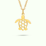 Pendentif Tortue Doré - Vignette | Esprit Papillon