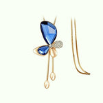 Long Butterfly Necklace - Vignette | Esprit Papillon