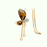 Long Butterfly Necklace - Vignette | Esprit Papillon