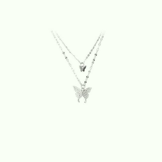 collier-papillon-argent