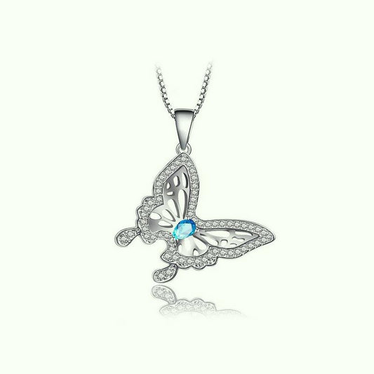 collier-papillon-cristal-bleu