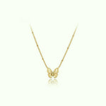 Golden Butterfly Necklace - Vignette | Esprit Papillon