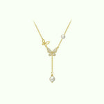 Pearl Butterfly Necklace - Vignette | Esprit Papillon