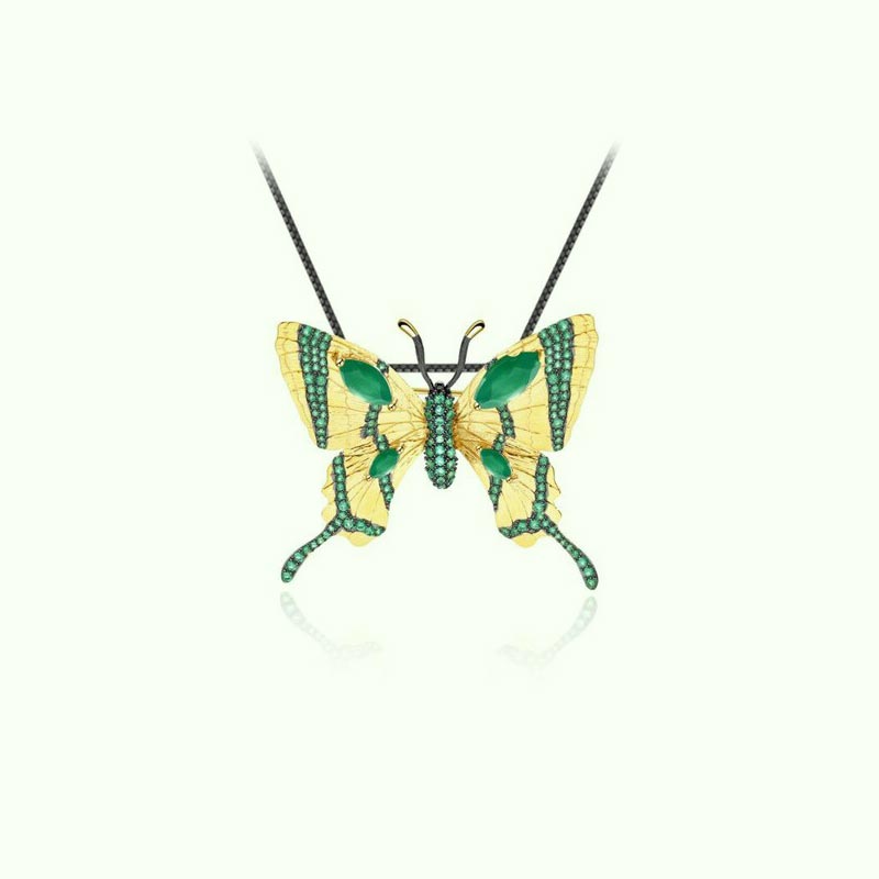 collier-papillon-pierre-agate