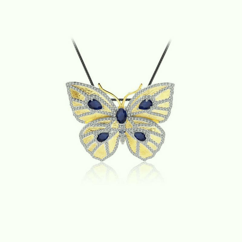 collier-papillon-saphir-bleu