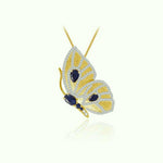 Sapphire Butterfly Necklace - Vignette | Esprit Papillon