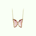 Glass Butterfly Necklace - Vignette | Esprit Papillon