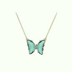 Glass Butterfly Necklace - Vignette | Esprit Papillon