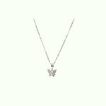 Collier Papillon Zirconium - Vignette | Esprit Papillon