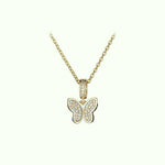 Collier Papillon Zirconium - Vignette | Esprit Papillon