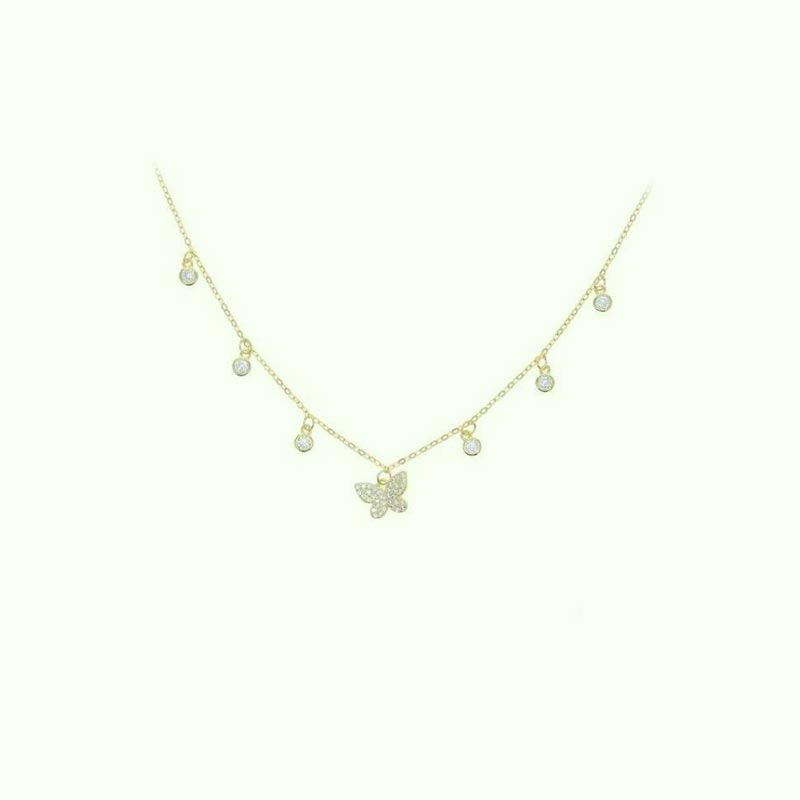 collier-pendentif-papillon-or