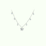 Zirconium Butterfly Necklace - Vignette | Esprit Papillon