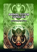 Livre Offert - ANIMAL TOTEM SANGLIER : Signification et Présages - Vignette | Esprit Papillon