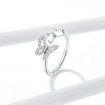 Bague Papillon Ouverte Femme - Vignette | Esprit Papillon