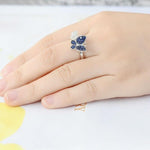 Bague Double Papillon - Vignette | Esprit Papillon