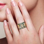 Bague Papillon Couleur Or - Vignette | Esprit Papillon