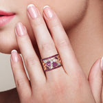 Bague Papillon Rose - Vignette | Esprit Papillon