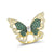 Bague Papillon Cocktail Or