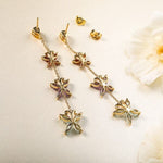 Boucles d'Oreilles Papillon Pierres - Vignette | Esprit Papillon