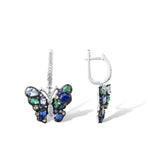 Boucles d'Oreilles Papillon Spinelle - Vignette | Esprit Papillon