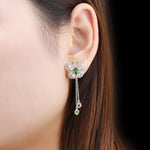 Crystal Butterfly Earrings - Vignette | Esprit Papillon