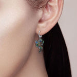 Boucles d'Oreilles Papillon Zircon - Vignette | Esprit Papillon