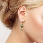 Boucles d'Oreilles Papillon Dorées Femme - Vignette | Esprit Papillon