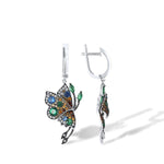 Boucles d'Oreilles Papillon Zircon - Vignette | Esprit Papillon