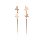 Boucles d'Oreilles Pendantes Papillon - Vignette | Esprit Papillon