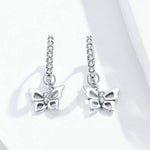 Women's Butterfly Earrings - Vignette | Esprit Papillon