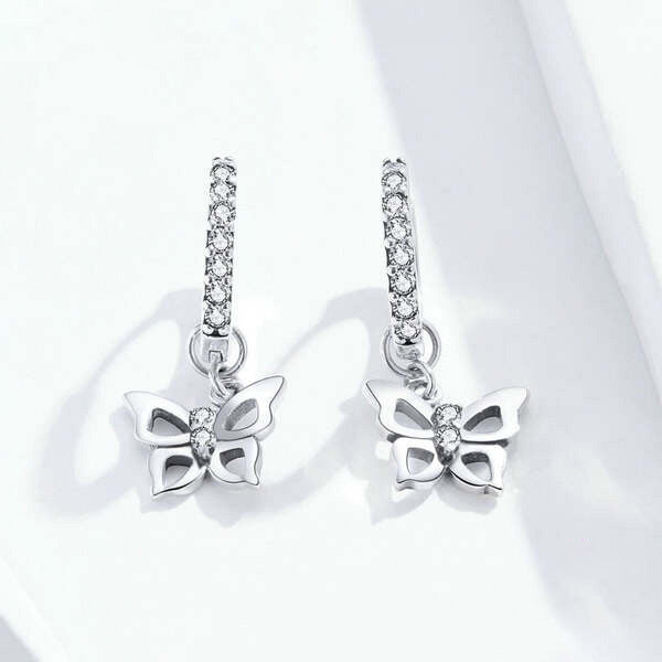 Boucles d'Oreilles Papillon pour Femme