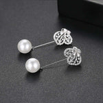 Butterfly Wedding Earrings - Vignette | Esprit Papillon