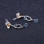 Topaz Butterfly Earrings - Vignette | Esprit Papillon